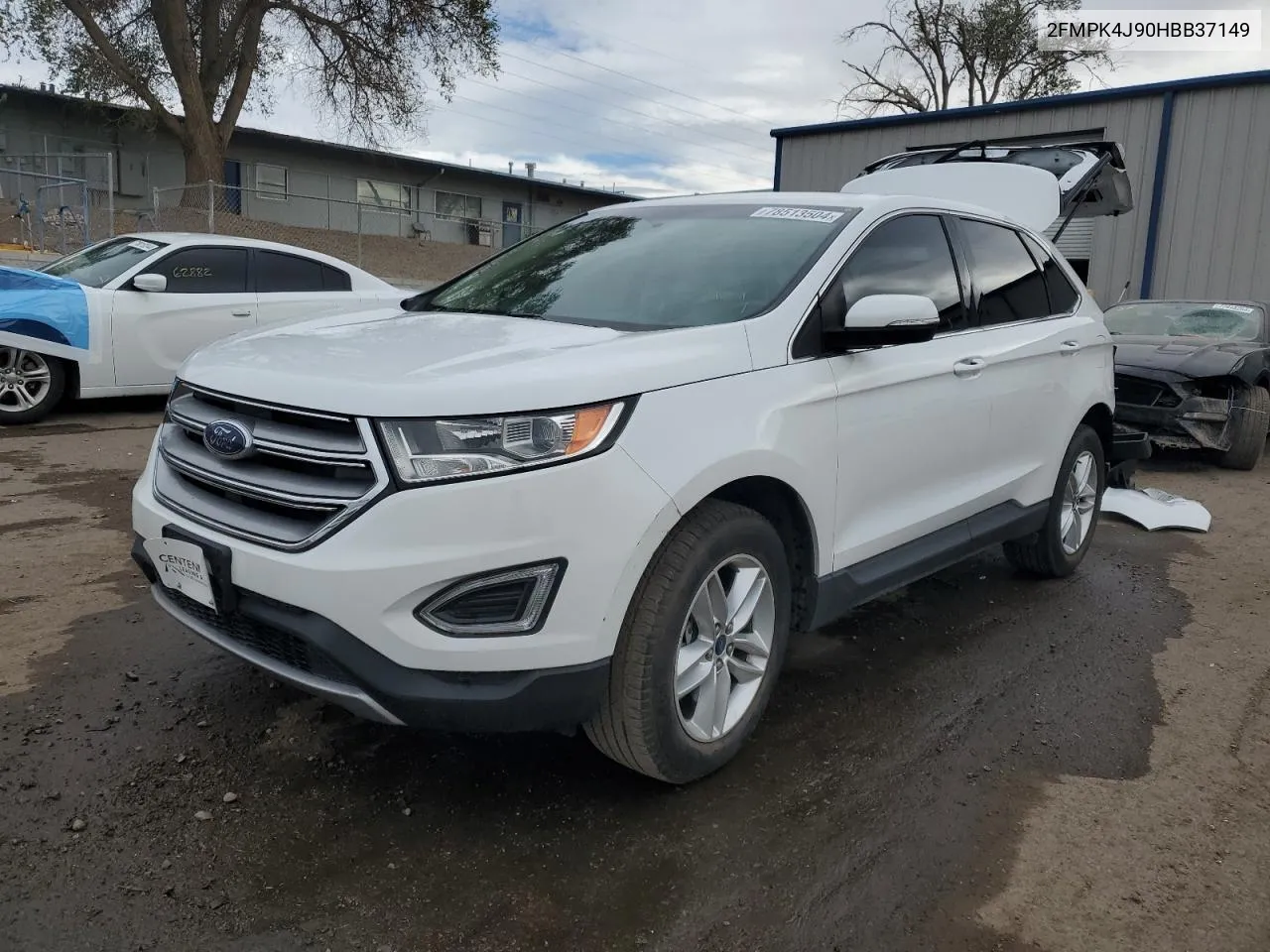 2017 Ford Edge Sel VIN: 2FMPK4J90HBB37149 Lot: 78513504