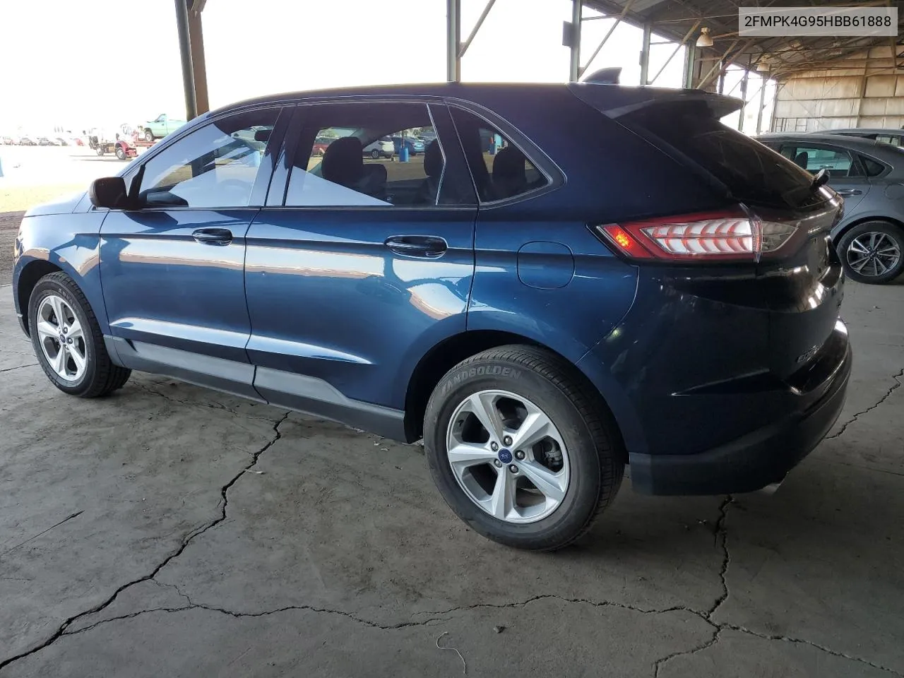 2017 Ford Edge Se VIN: 2FMPK4G95HBB61888 Lot: 78525854