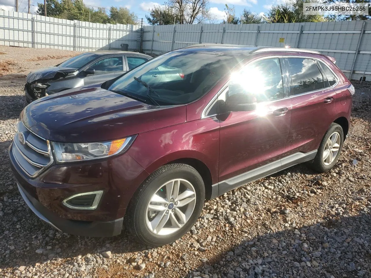 2017 Ford Edge Sel VIN: 2FMPK3J95HBC26256 Lot: 78796604