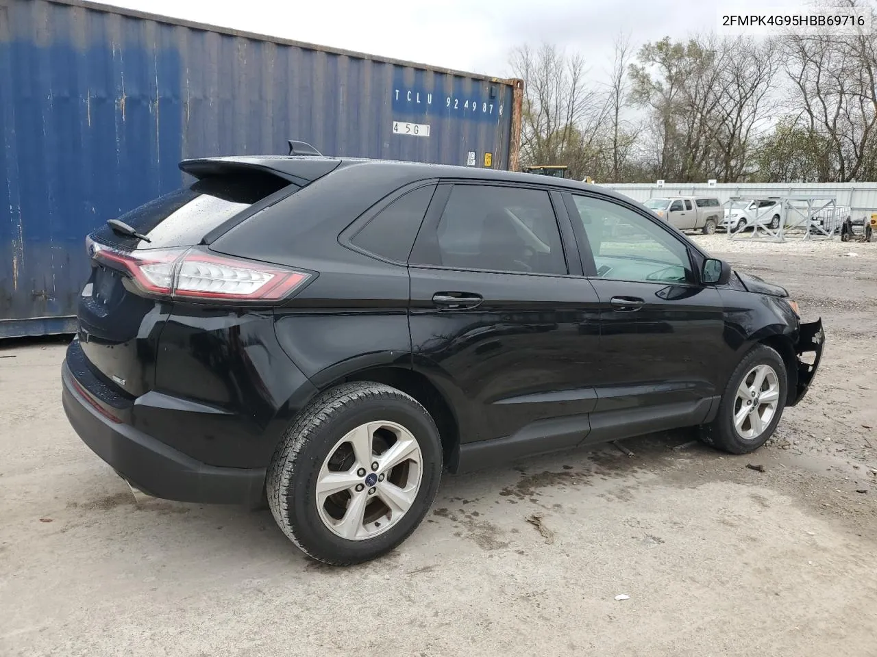 2017 Ford Edge Se VIN: 2FMPK4G95HBB69716 Lot: 78835734