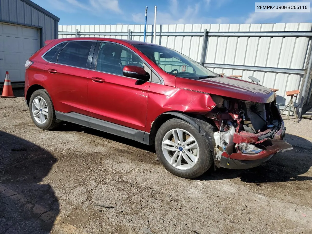 2017 Ford Edge Sel VIN: 2FMPK4J90HBC65116 Lot: 78908934