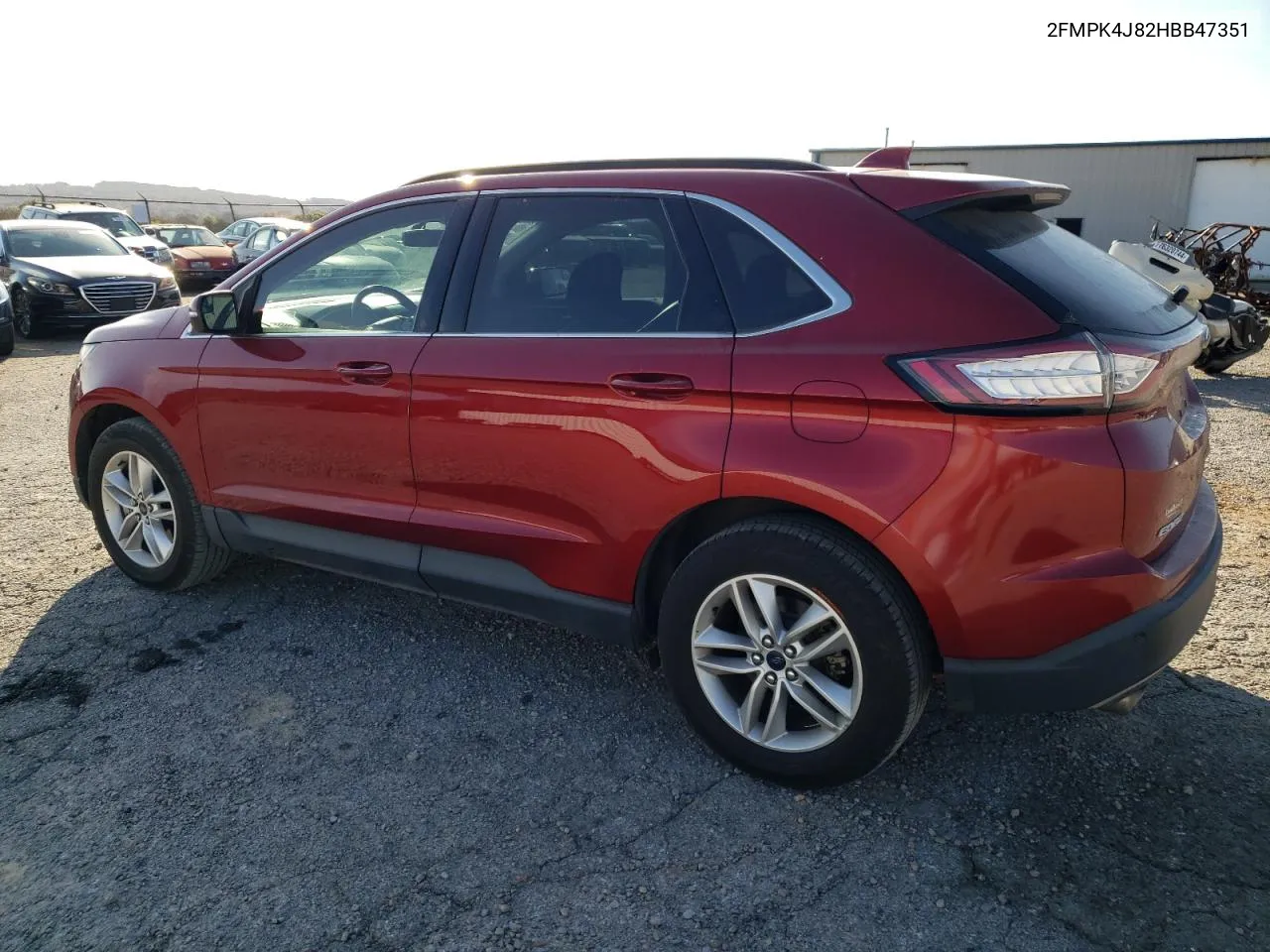 2017 Ford Edge Sel VIN: 2FMPK4J82HBB47351 Lot: 79108364