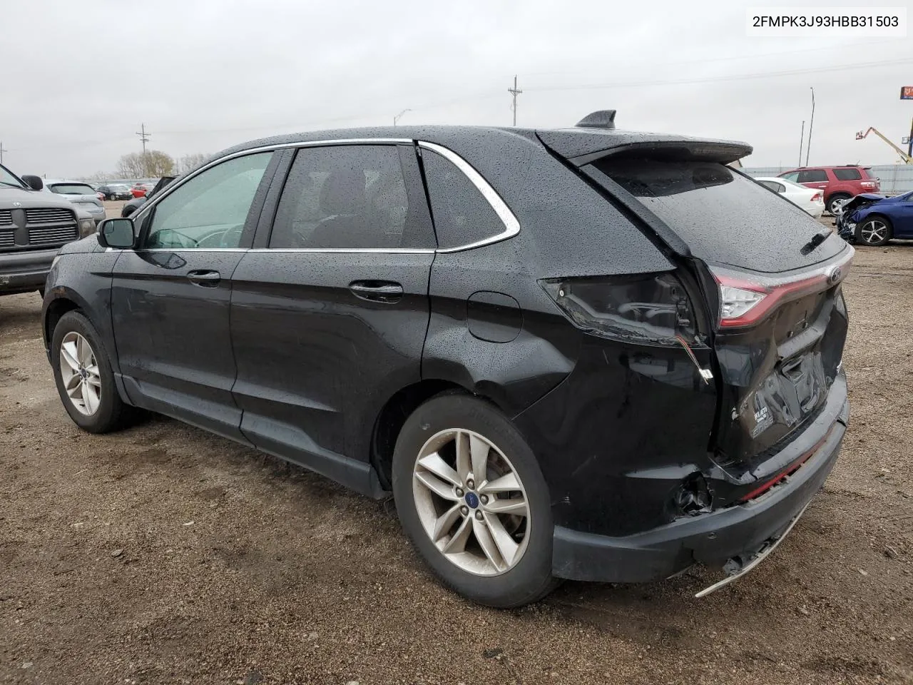 2017 Ford Edge Sel VIN: 2FMPK3J93HBB31503 Lot: 79279394