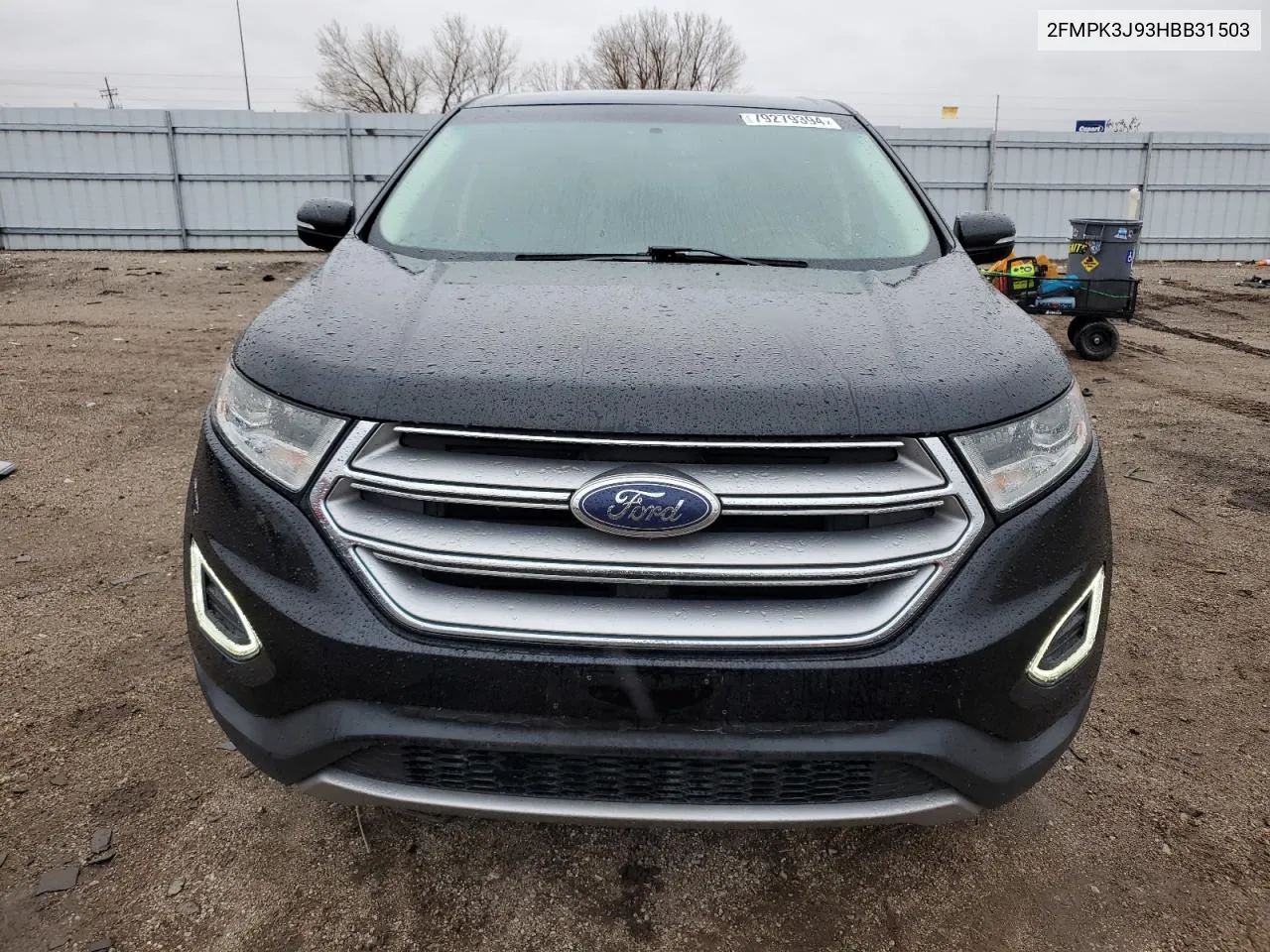 2017 Ford Edge Sel VIN: 2FMPK3J93HBB31503 Lot: 79279394