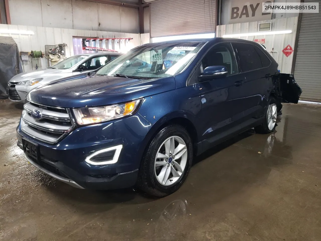 2017 Ford Edge Sel VIN: 2FMPK4J89HBB51543 Lot: 79422924