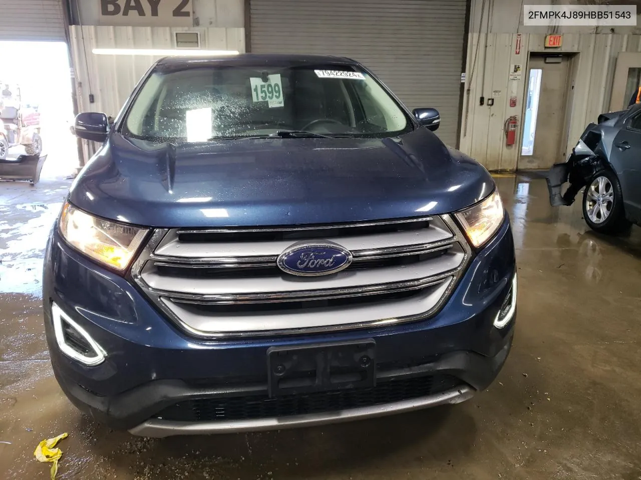 2017 Ford Edge Sel VIN: 2FMPK4J89HBB51543 Lot: 79422924