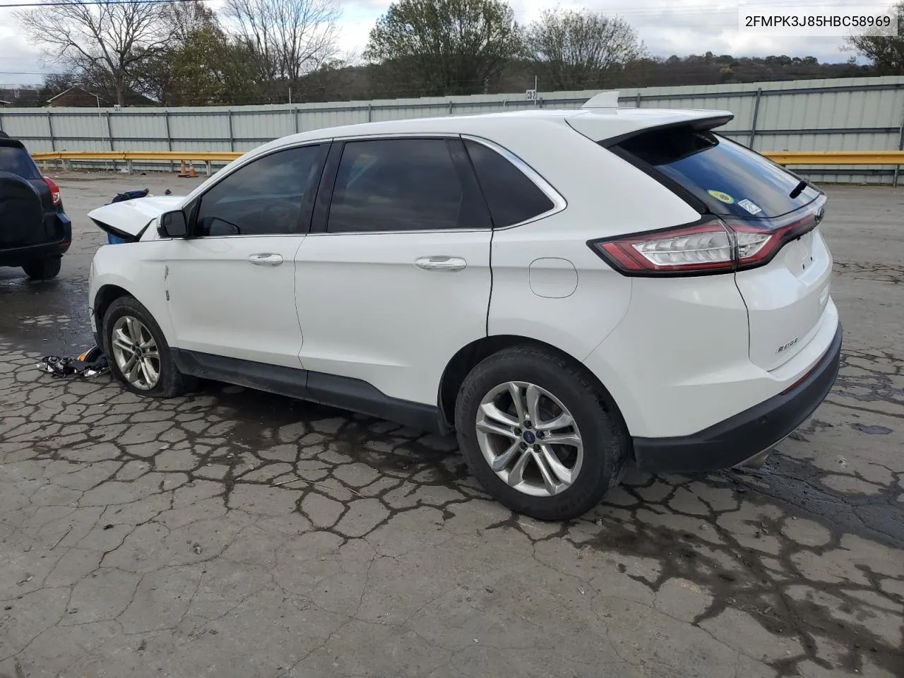 2017 Ford Edge Sel VIN: 2FMPK3J85HBC58969 Lot: 79457294