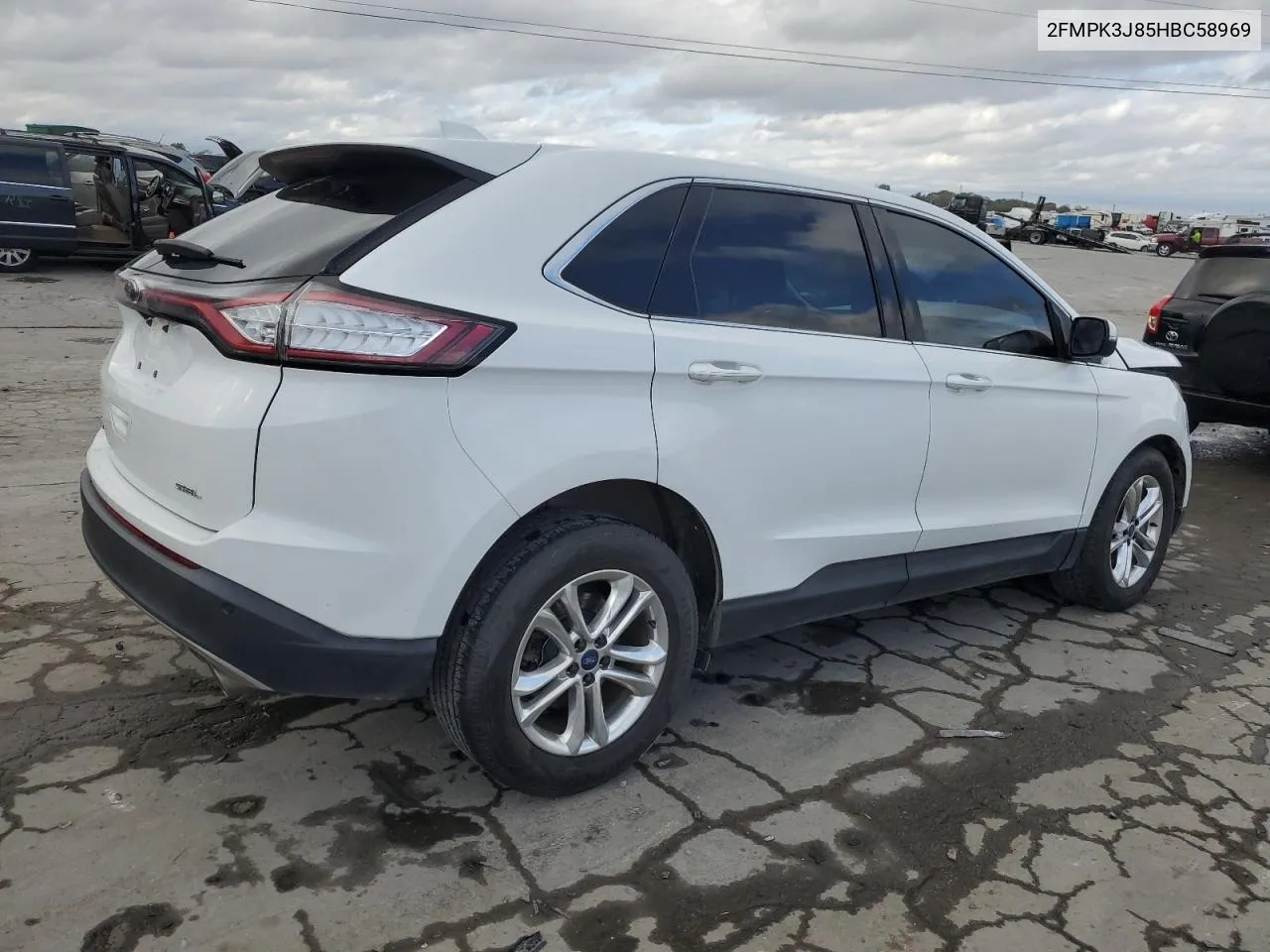 2017 Ford Edge Sel VIN: 2FMPK3J85HBC58969 Lot: 79457294