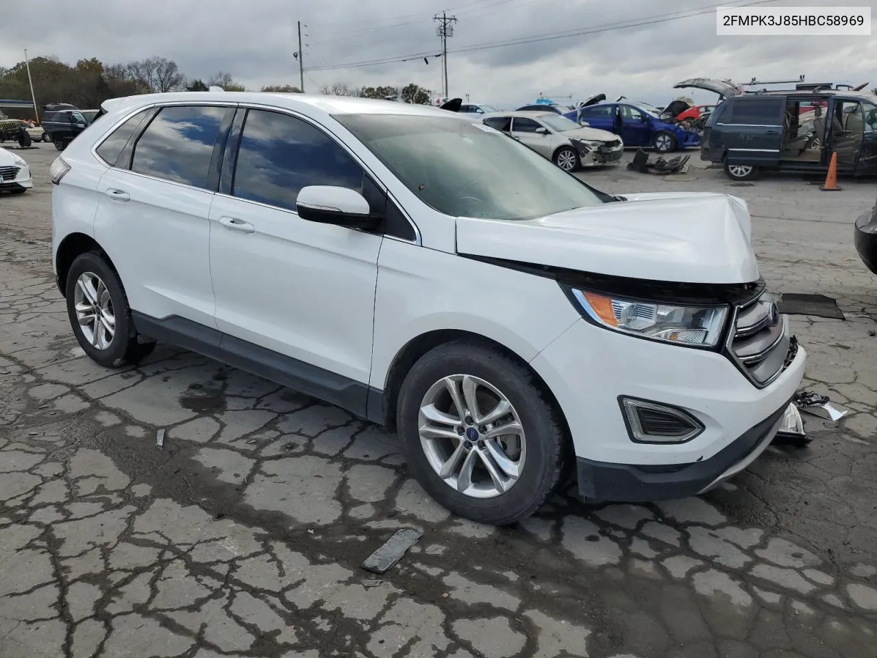 2017 Ford Edge Sel VIN: 2FMPK3J85HBC58969 Lot: 79457294