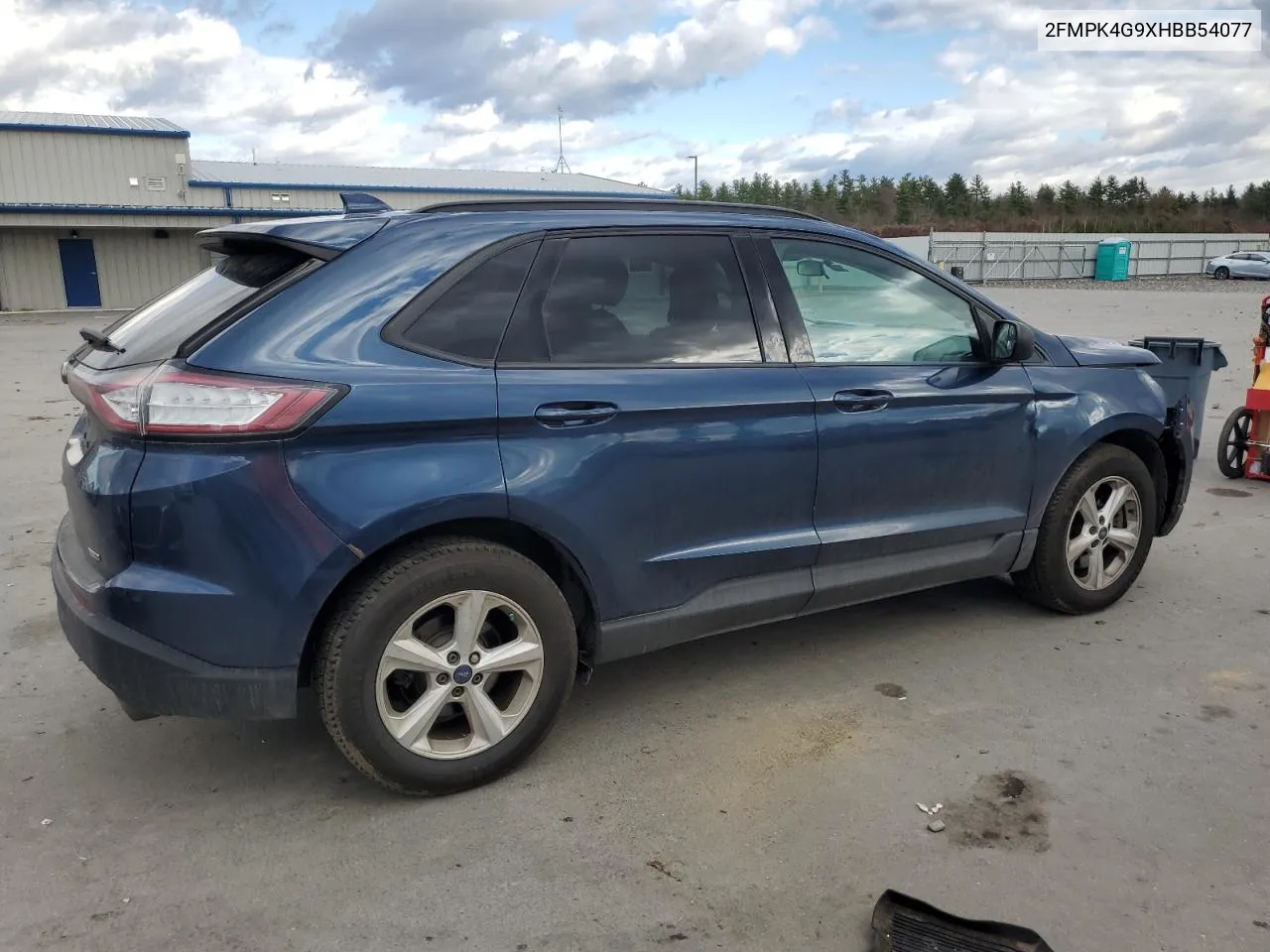 2FMPK4G9XHBB54077 2017 Ford Edge Se