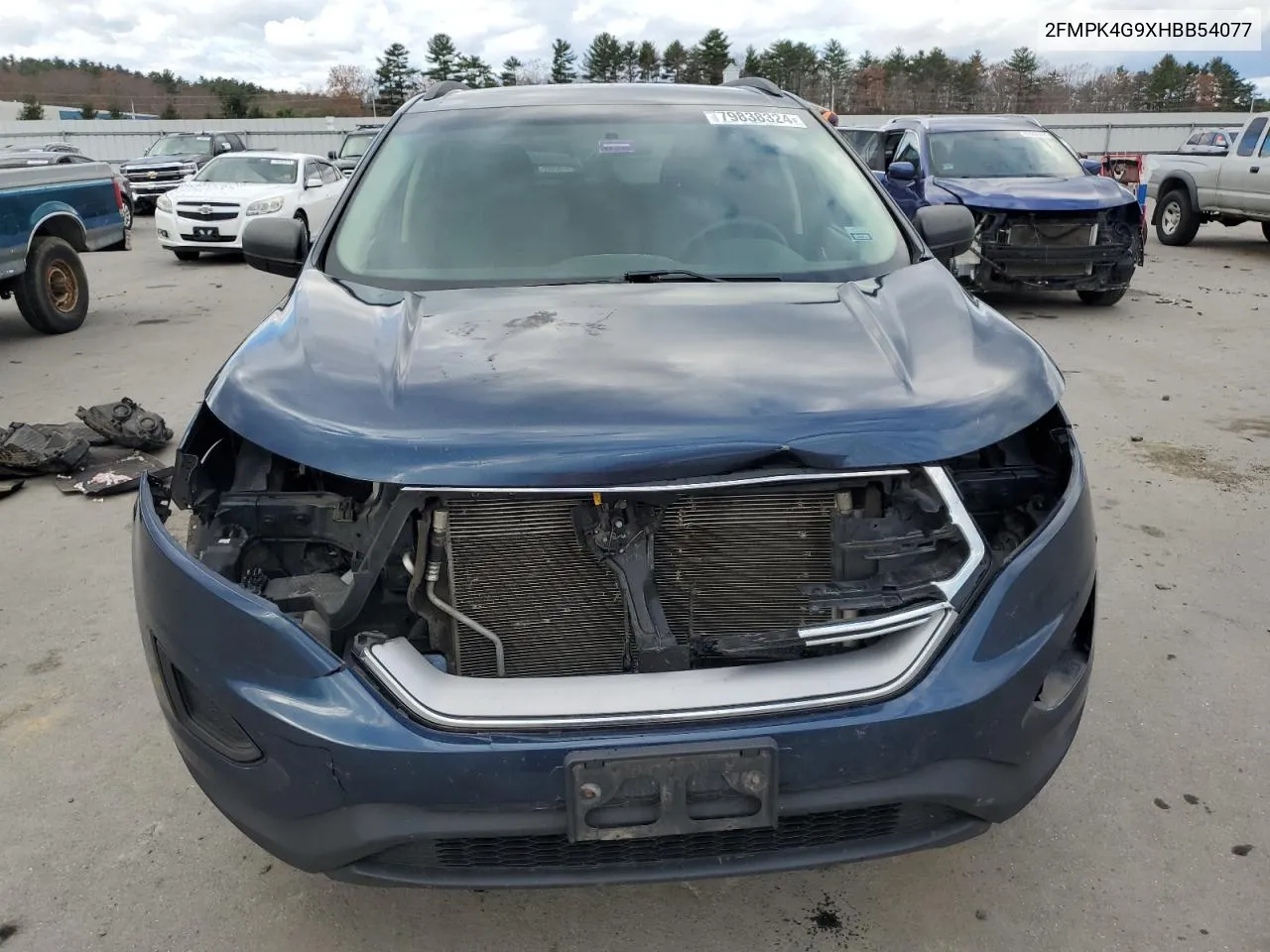 2FMPK4G9XHBB54077 2017 Ford Edge Se