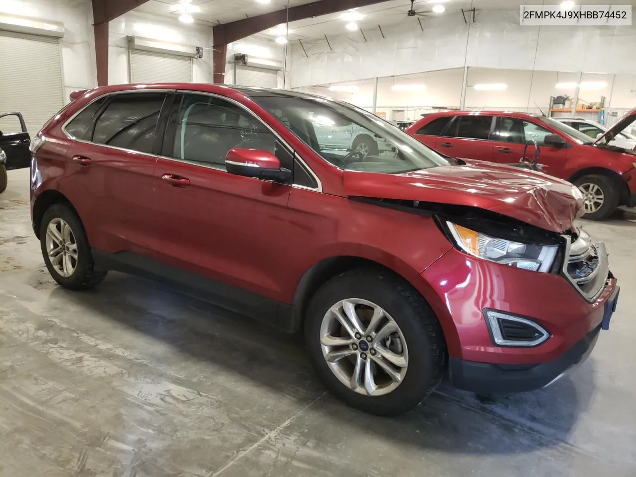 2017 Ford Edge Sel VIN: 2FMPK4J9XHBB74452 Lot: 79896064