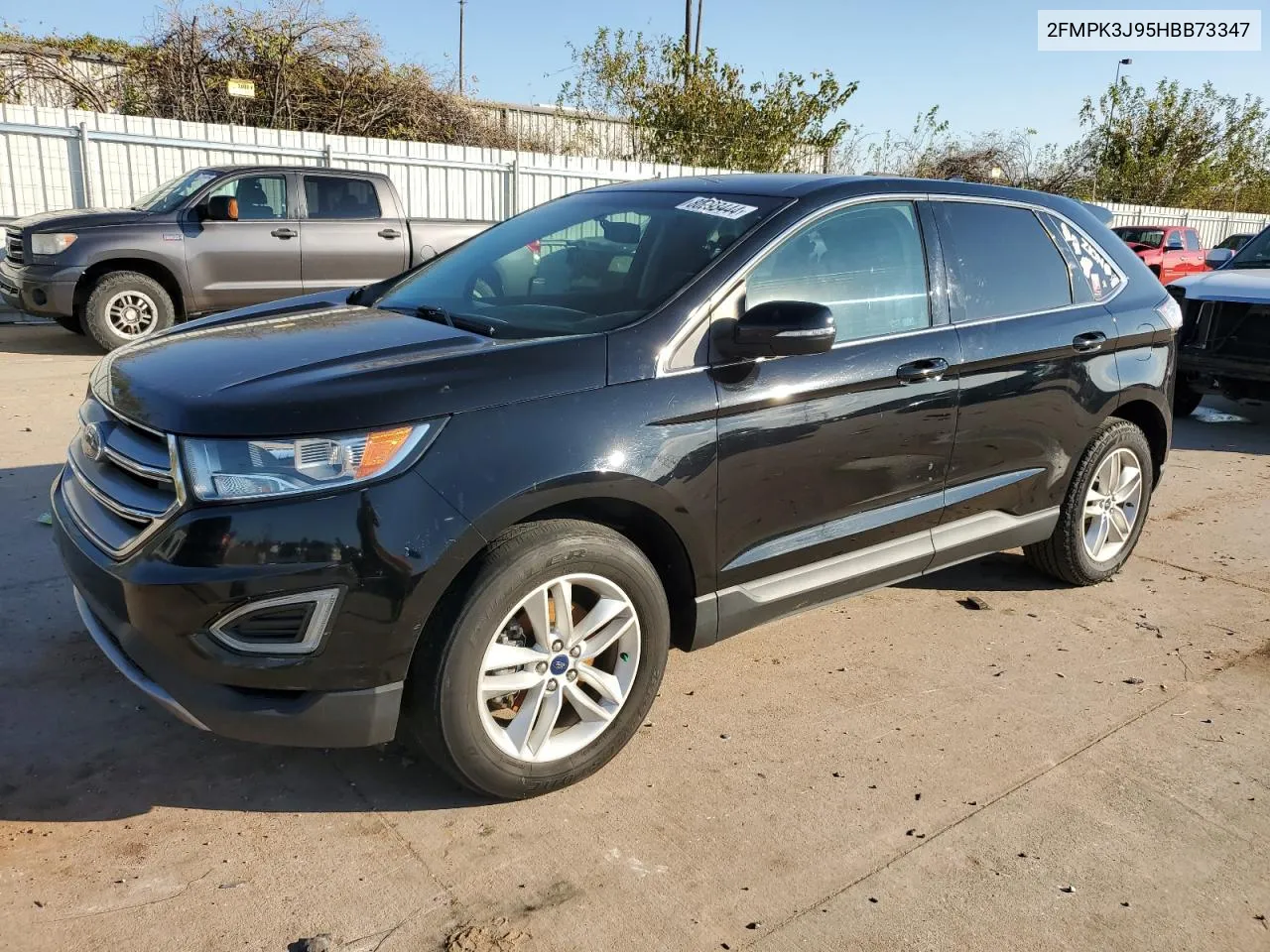 2017 Ford Edge Sel VIN: 2FMPK3J95HBB73347 Lot: 80293444