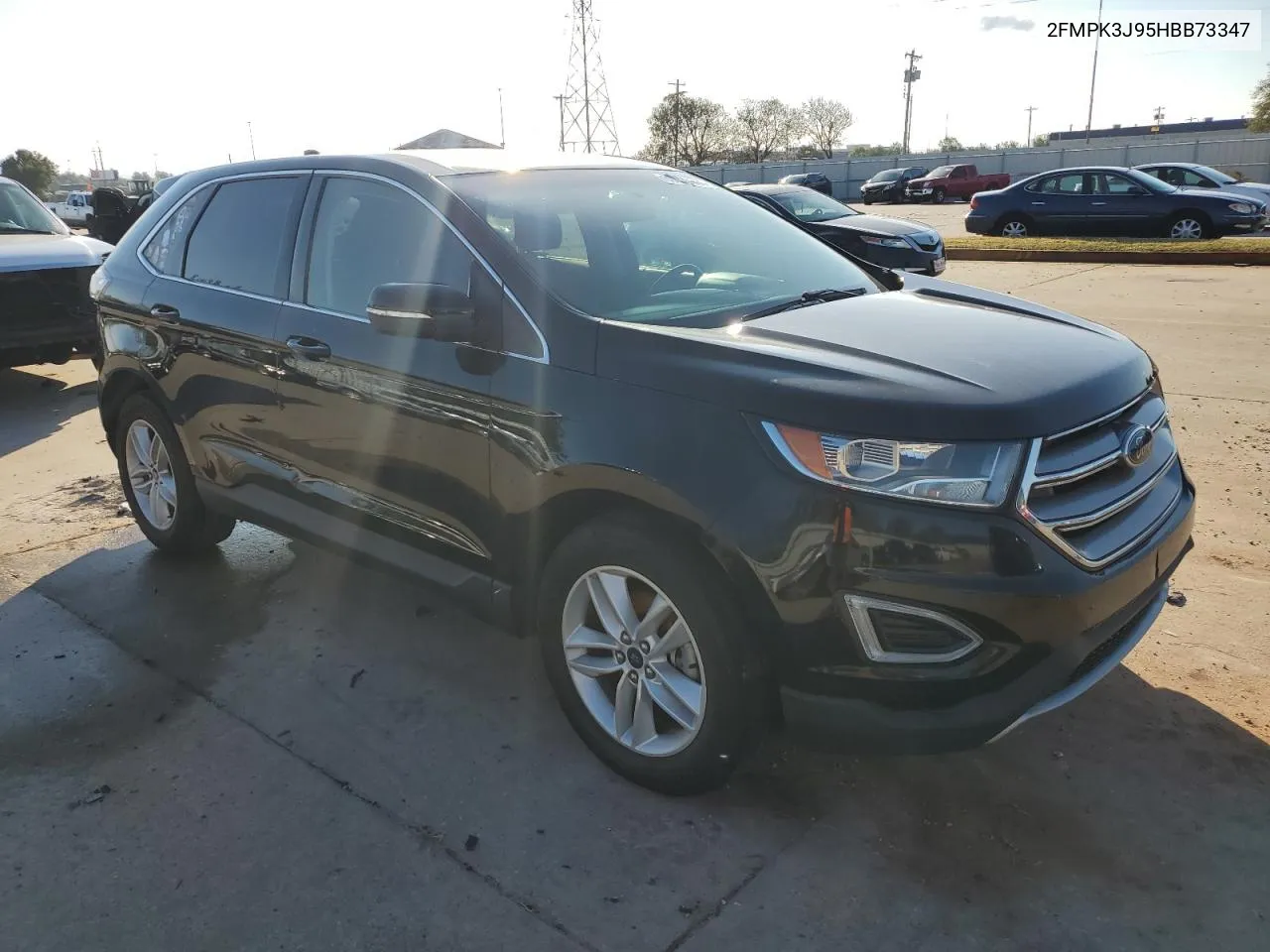 2017 Ford Edge Sel VIN: 2FMPK3J95HBB73347 Lot: 80293444