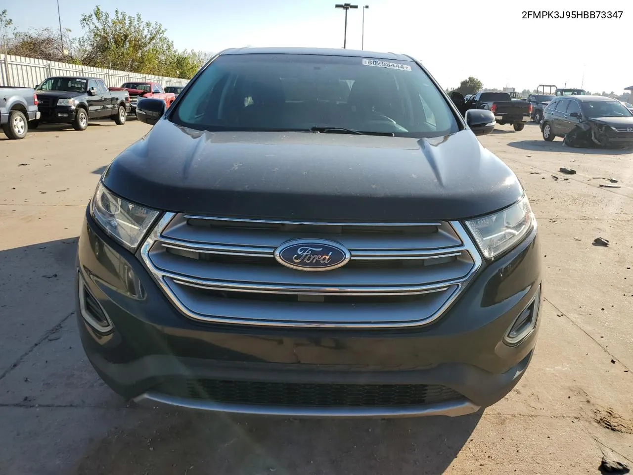 2017 Ford Edge Sel VIN: 2FMPK3J95HBB73347 Lot: 80293444