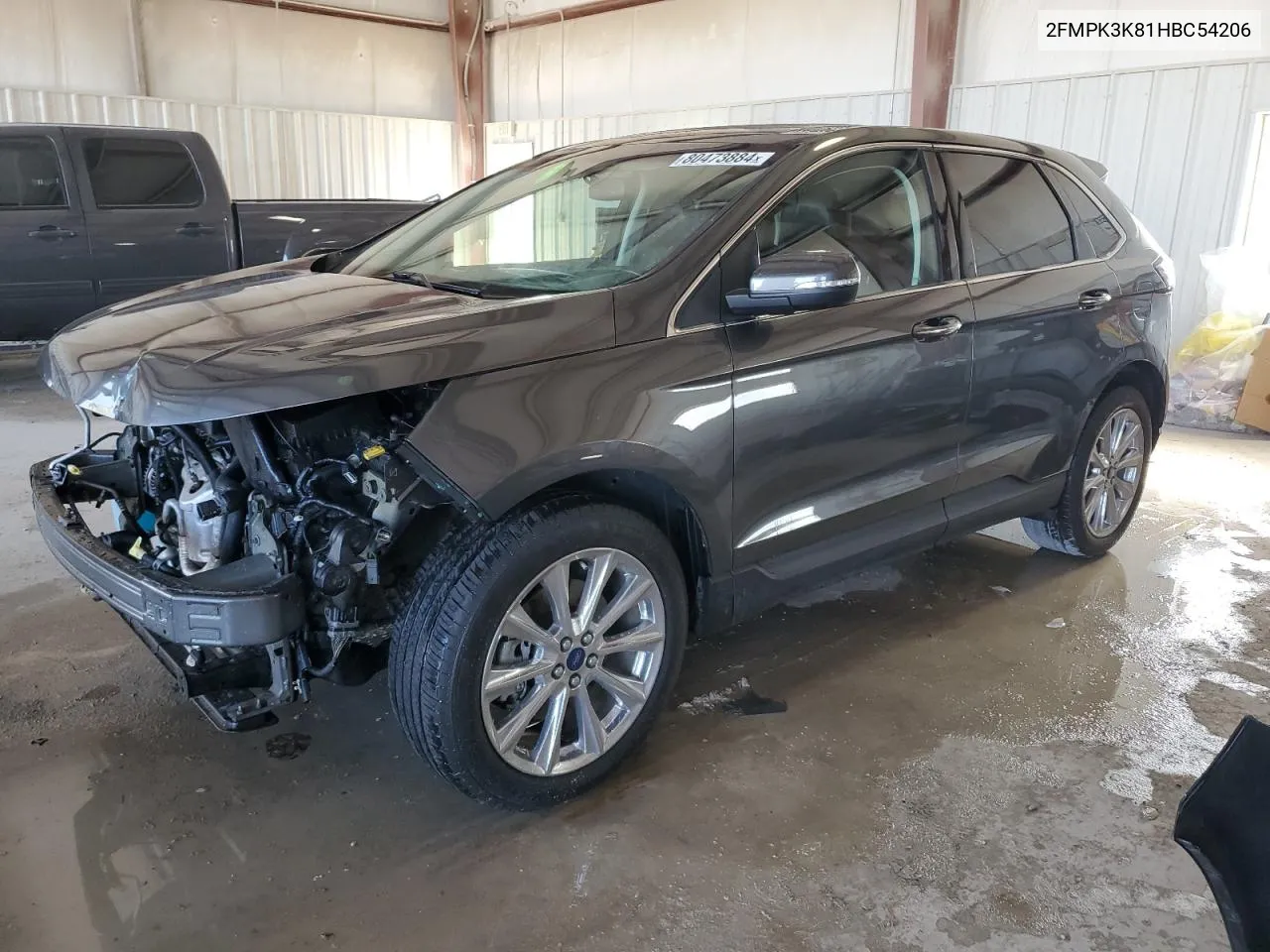 2FMPK3K81HBC54206 2017 Ford Edge Titanium