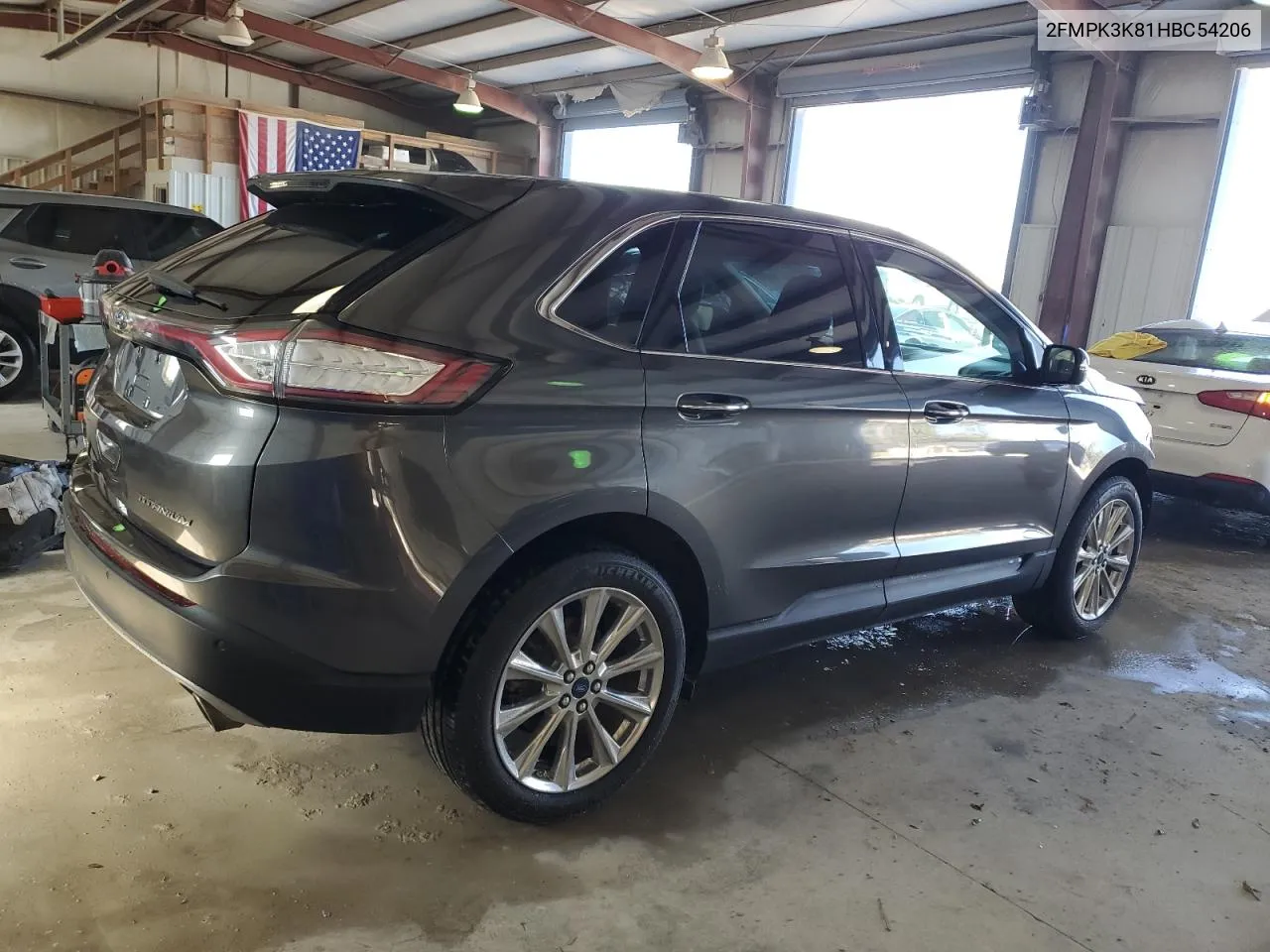 2FMPK3K81HBC54206 2017 Ford Edge Titanium