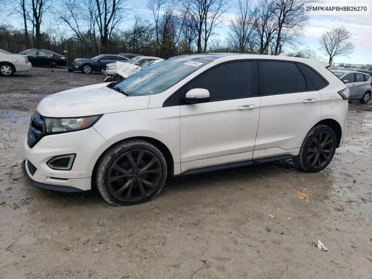 2017 Ford Edge Sport VIN: 2FMPK4AP8HBB26270 Lot: 80973444