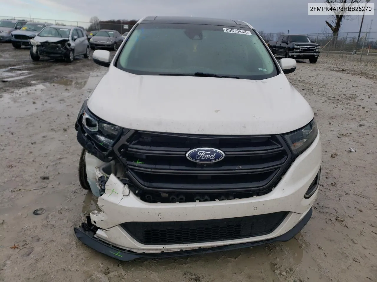 2017 Ford Edge Sport VIN: 2FMPK4AP8HBB26270 Lot: 80973444