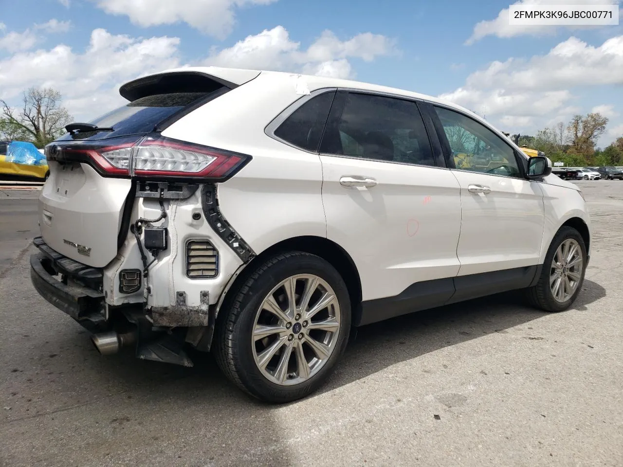 2FMPK3K96JBC00771 2018 Ford Edge Titanium