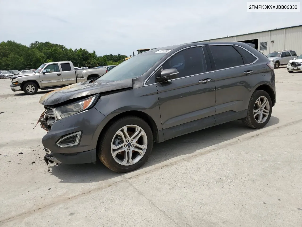 2FMPK3K9XJBB06330 2018 Ford Edge Titanium