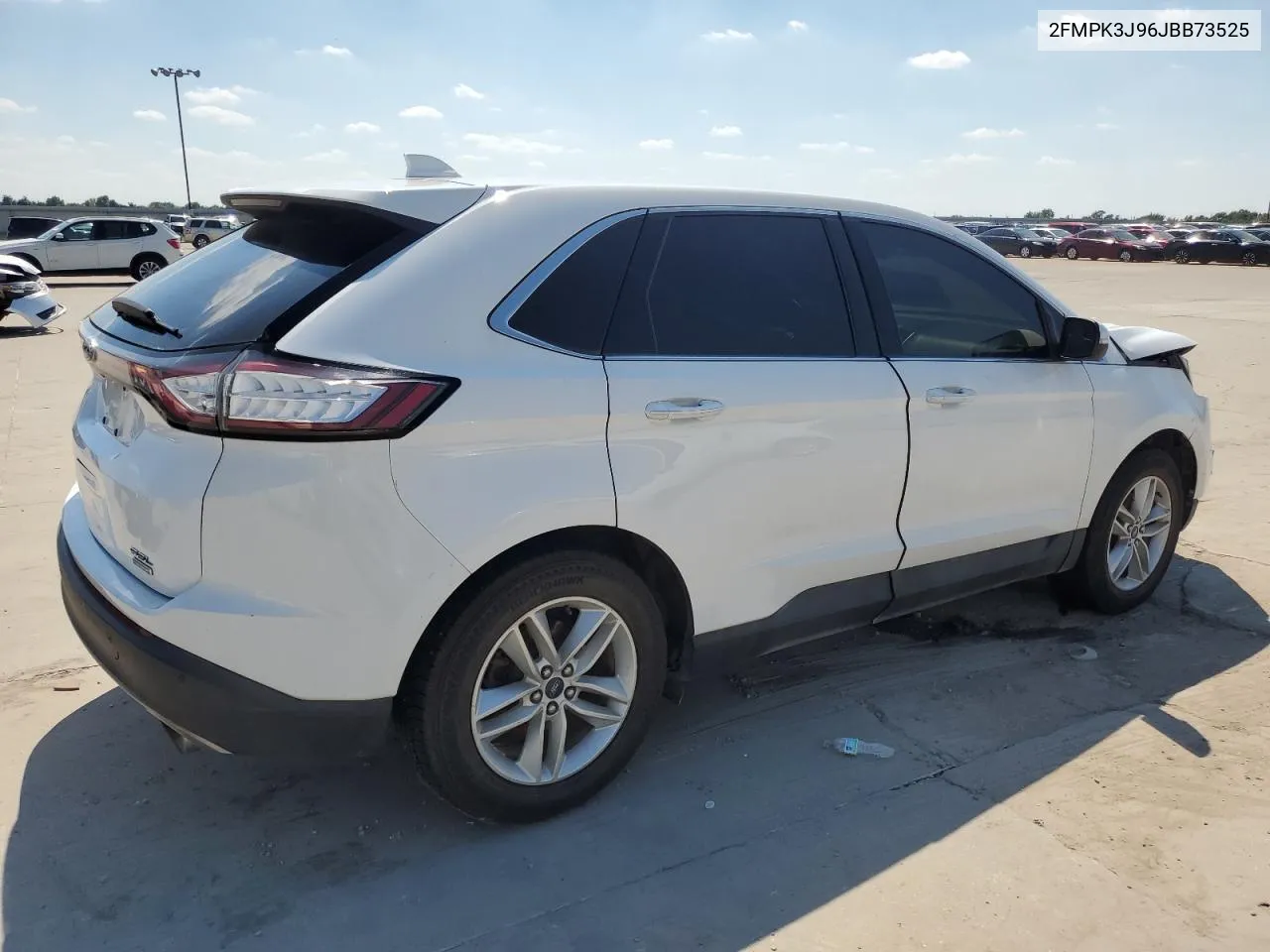 2018 Ford Edge Sel VIN: 2FMPK3J96JBB73525 Lot: 59248954