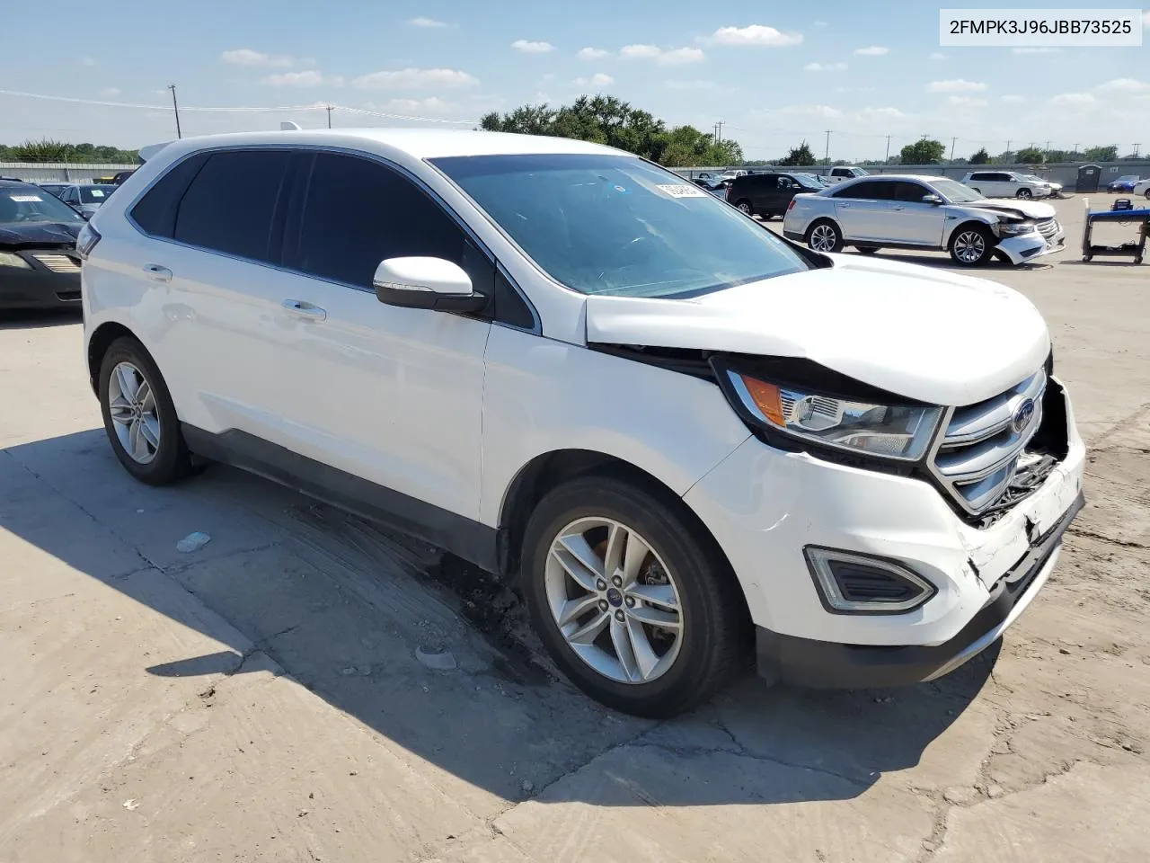 2018 Ford Edge Sel VIN: 2FMPK3J96JBB73525 Lot: 59248954