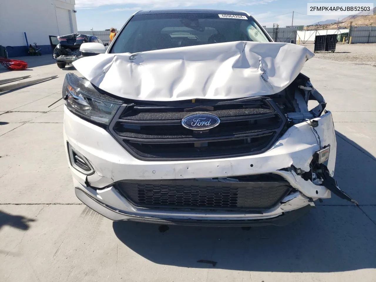 2FMPK4AP6JBB52503 2018 Ford Edge Sport