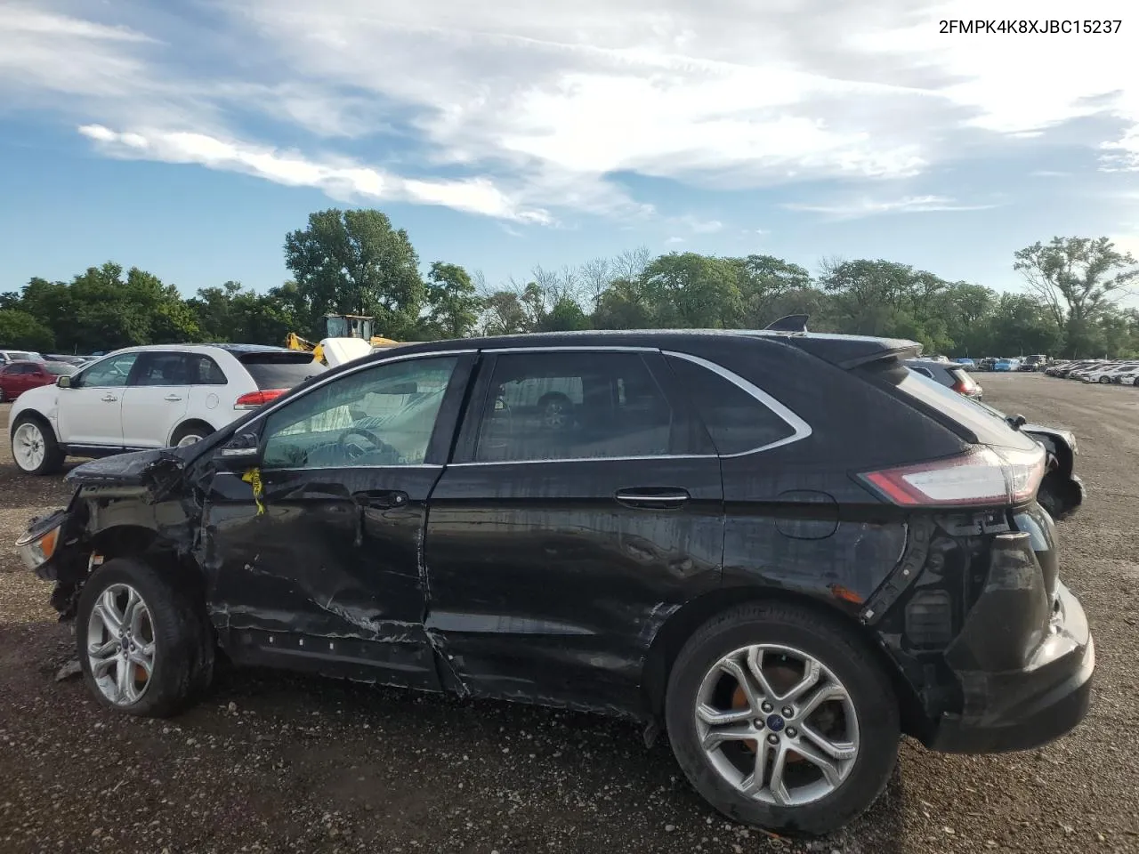 2FMPK4K8XJBC15237 2018 Ford Edge Titanium