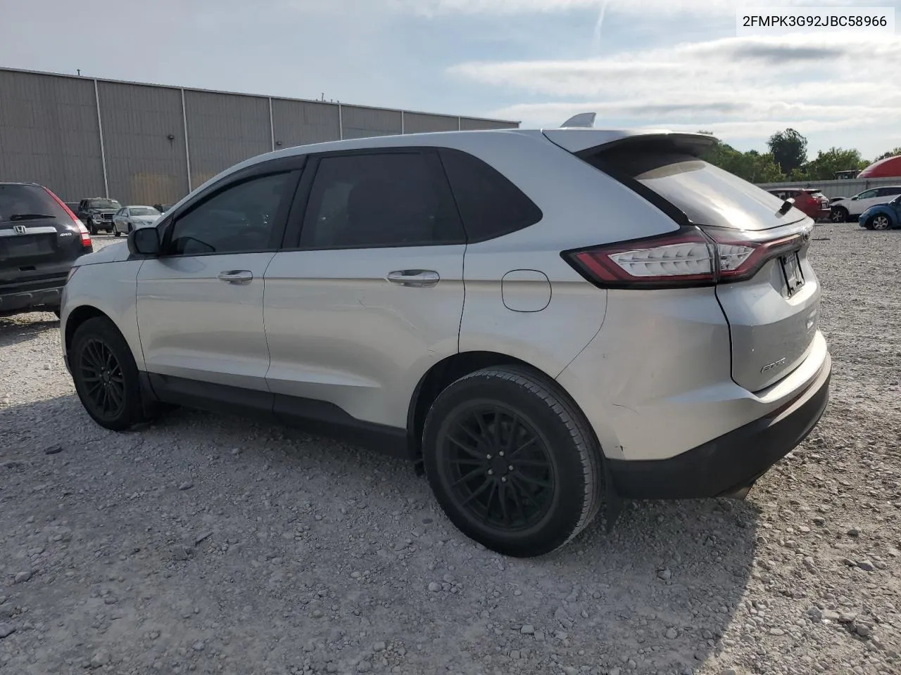 2018 Ford Edge Se VIN: 2FMPK3G92JBC58966 Lot: 61406544