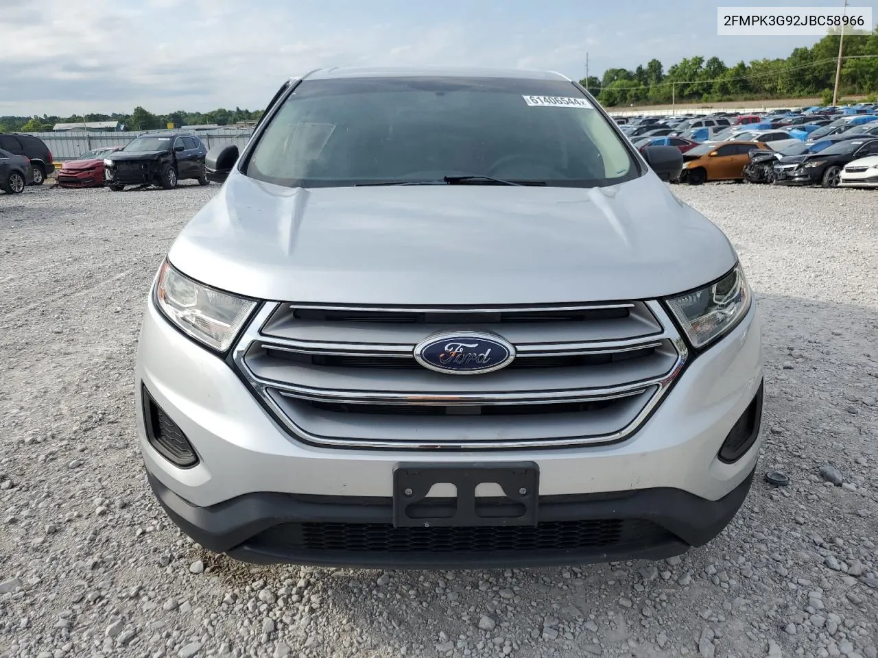 2018 Ford Edge Se VIN: 2FMPK3G92JBC58966 Lot: 61406544