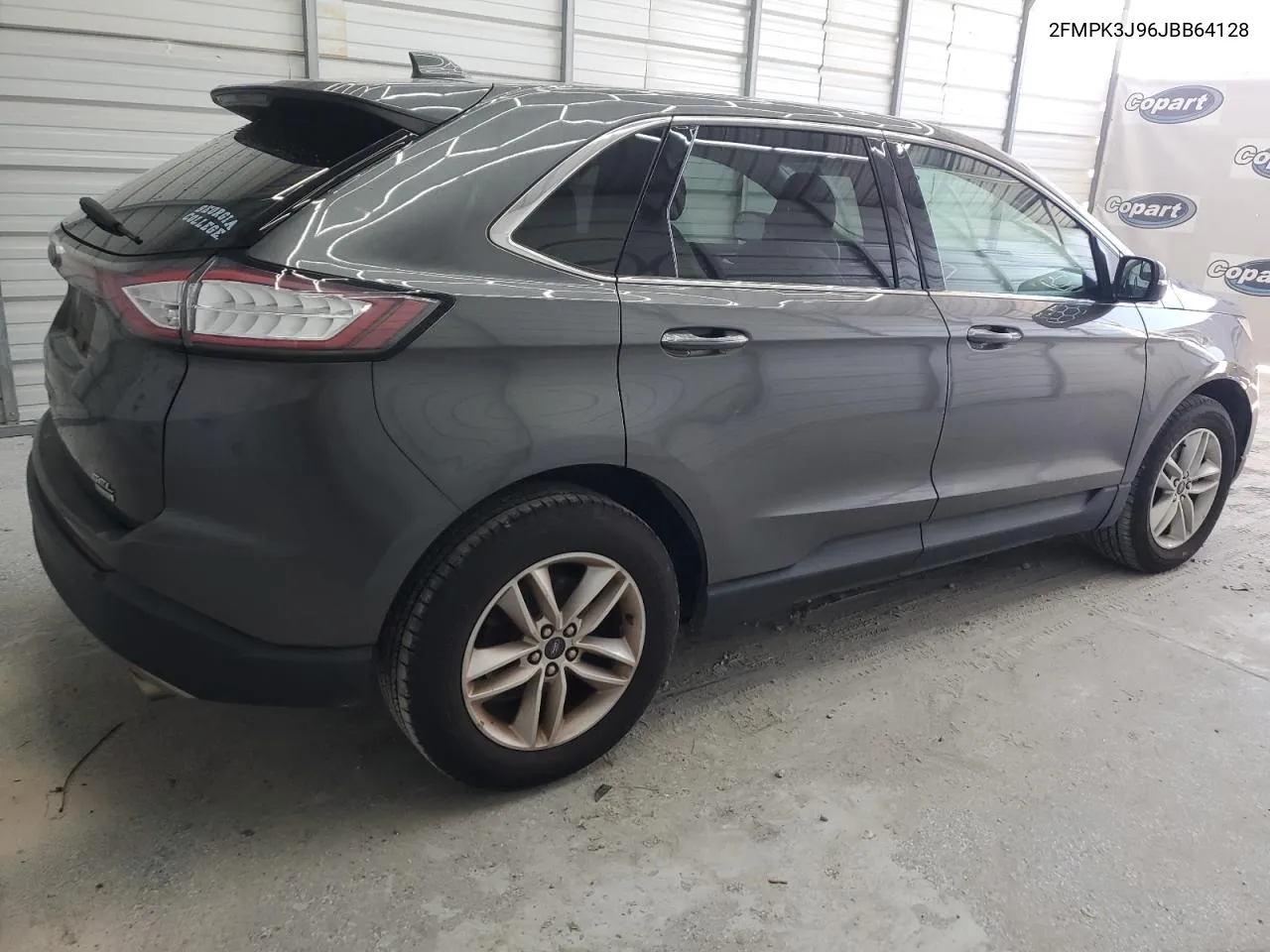 2018 Ford Edge Sel VIN: 2FMPK3J96JBB64128 Lot: 64652124