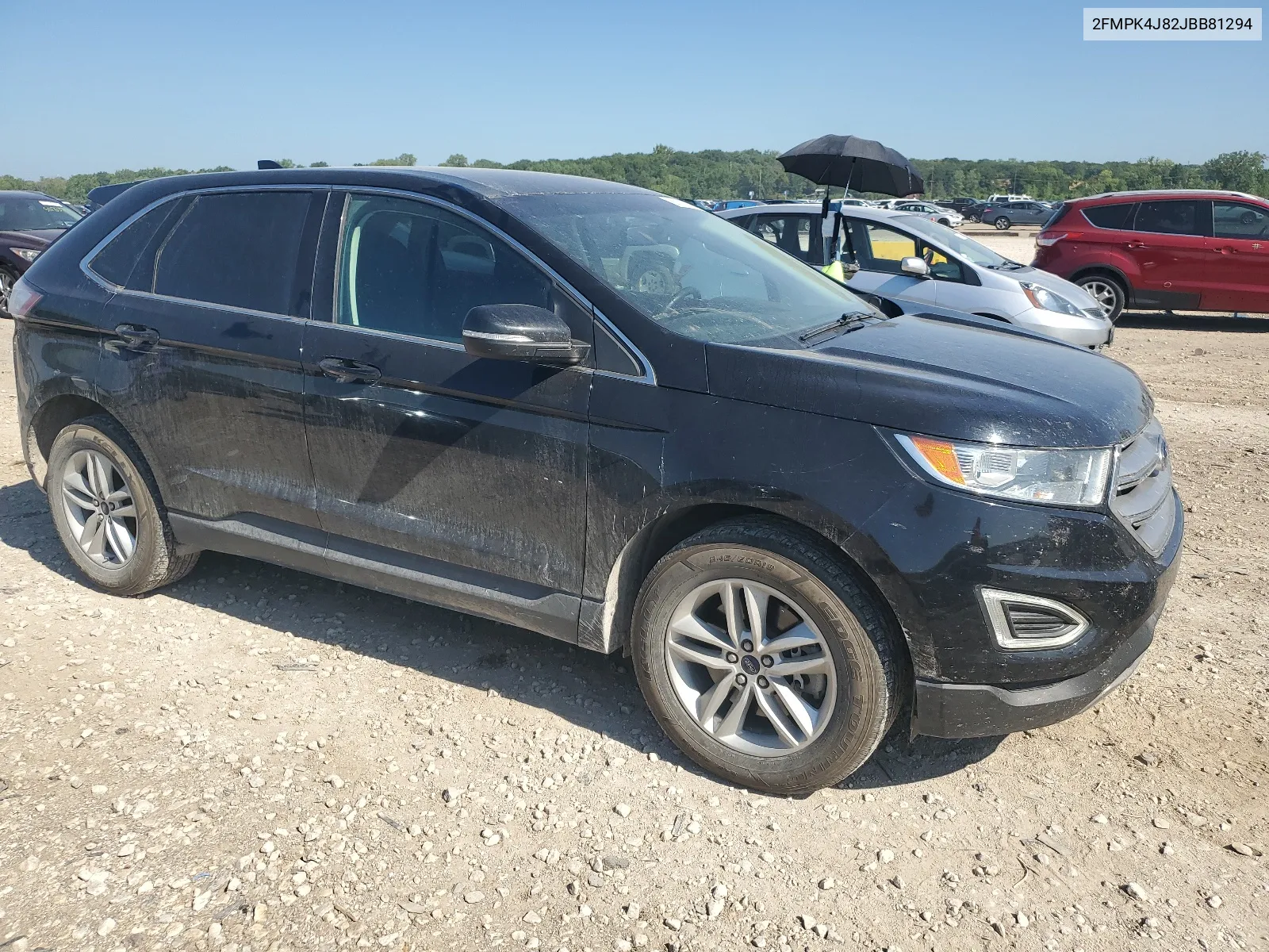 2018 Ford Edge Sel VIN: 2FMPK4J82JBB81294 Lot: 65391224