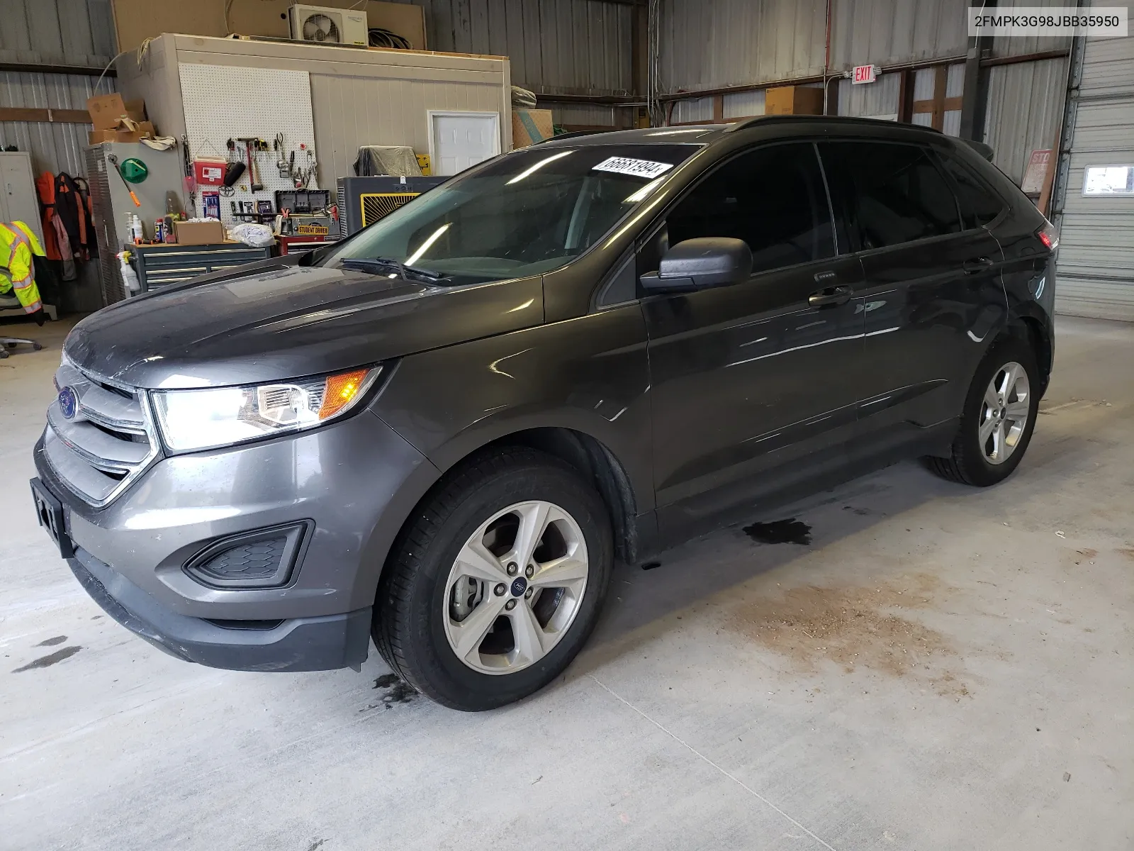 2018 Ford Edge Se VIN: 2FMPK3G98JBB35950 Lot: 66681994