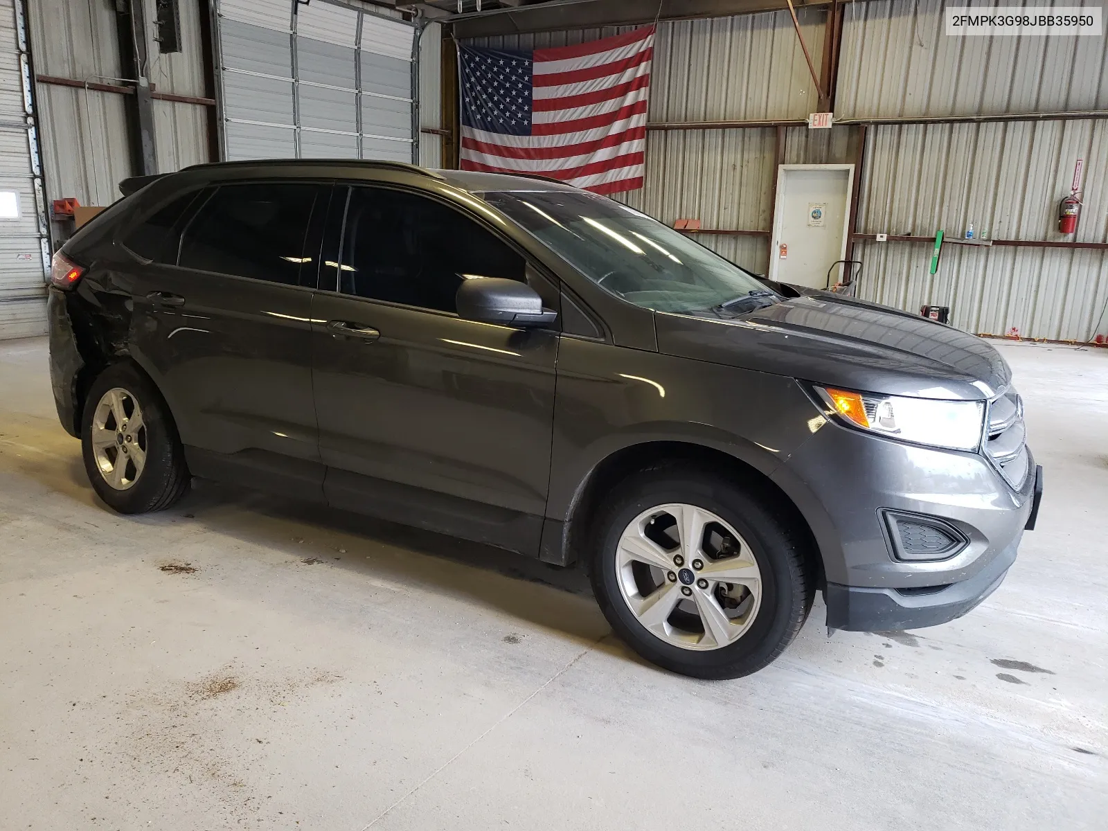 2018 Ford Edge Se VIN: 2FMPK3G98JBB35950 Lot: 66681994