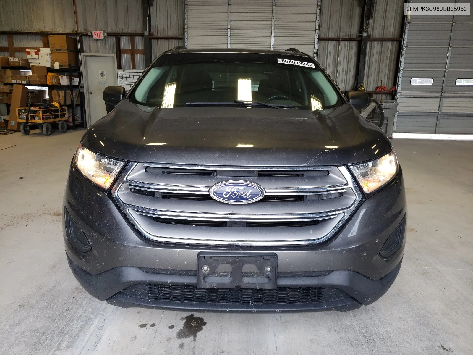 2018 Ford Edge Se VIN: 2FMPK3G98JBB35950 Lot: 66681994