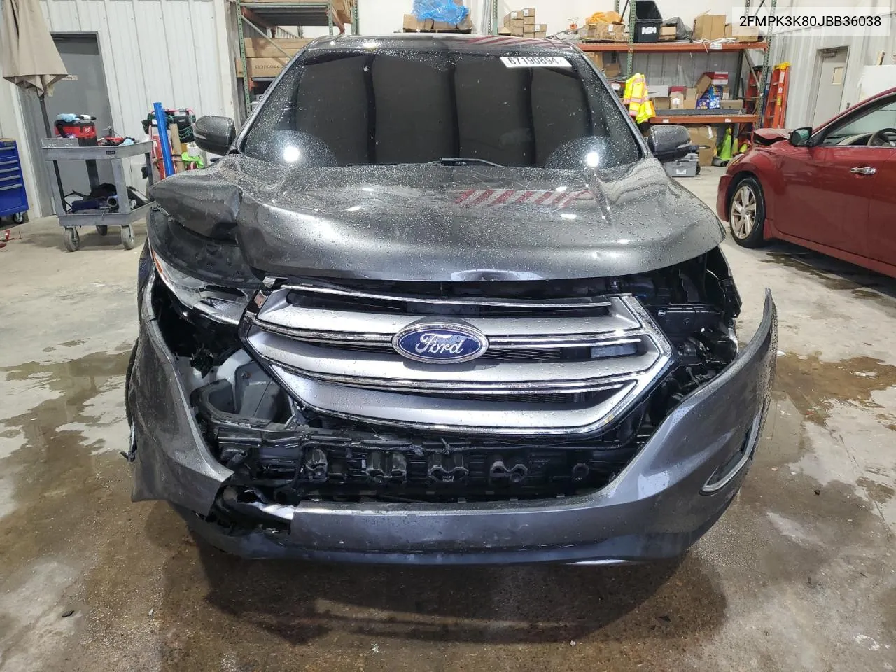 2018 Ford Edge Titanium VIN: 2FMPK3K80JBB36038 Lot: 67190894