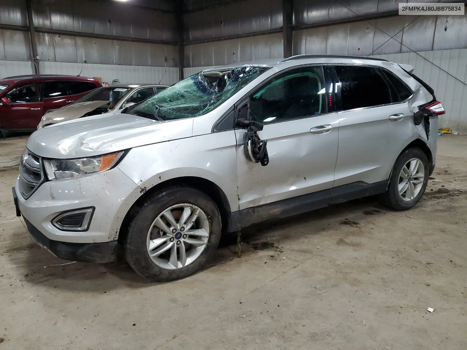 2018 Ford Edge Sel VIN: 2FMPK4J80JBB75834 Lot: 67319754