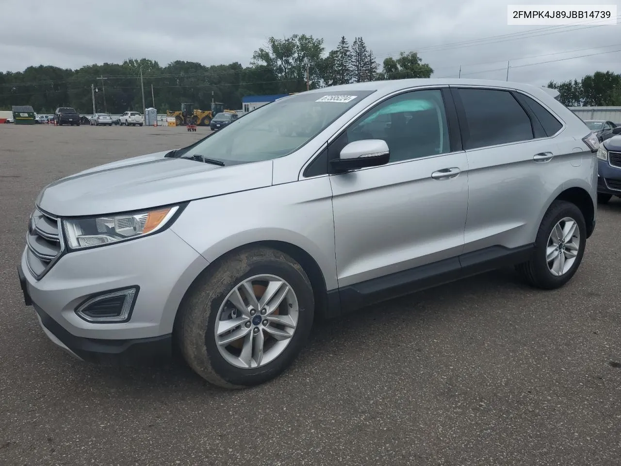 2018 Ford Edge Sel VIN: 2FMPK4J89JBB14739 Lot: 67585224