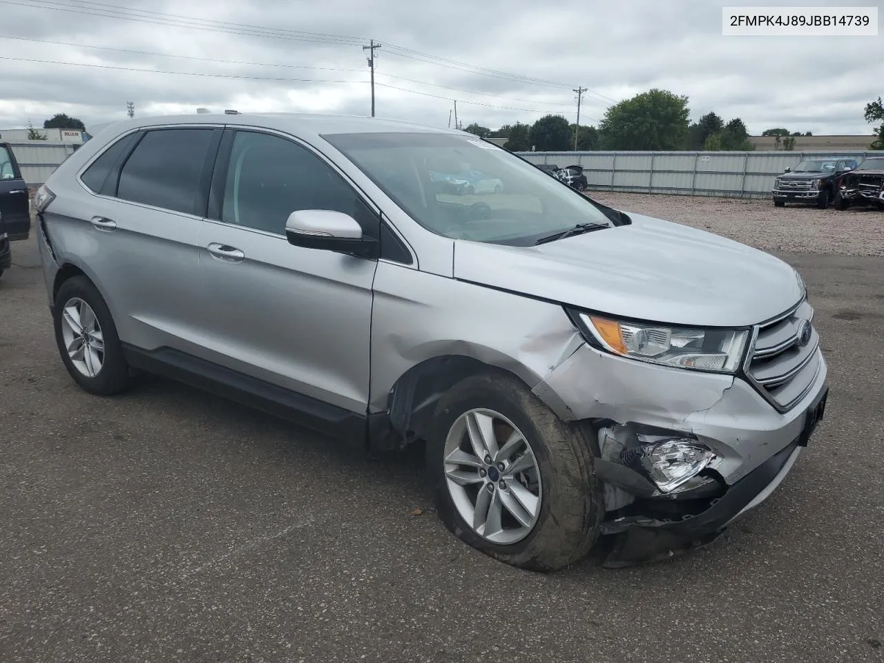 2FMPK4J89JBB14739 2018 Ford Edge Sel