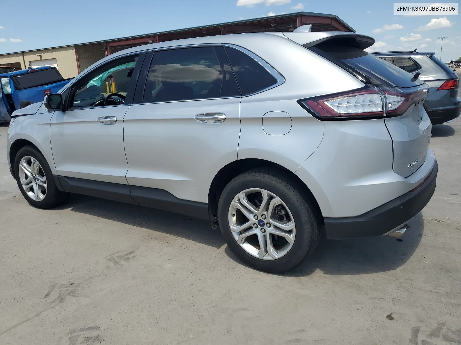 2018 Ford Edge Titanium VIN: 2FMPK3K97JBB73905 Lot: 67589194