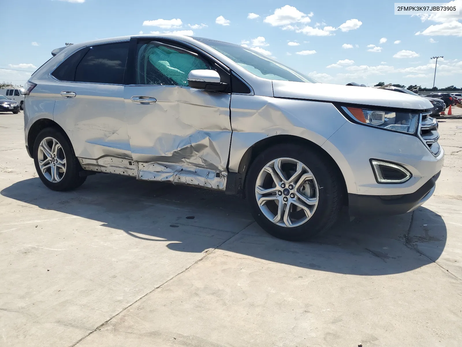 2FMPK3K97JBB73905 2018 Ford Edge Titanium