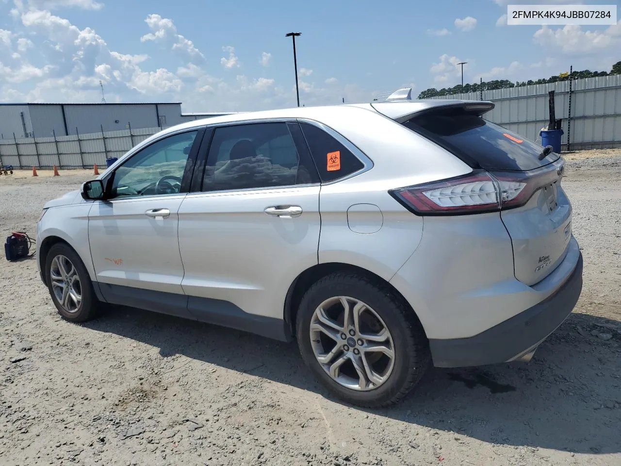 2FMPK4K94JBB07284 2018 Ford Edge Titanium