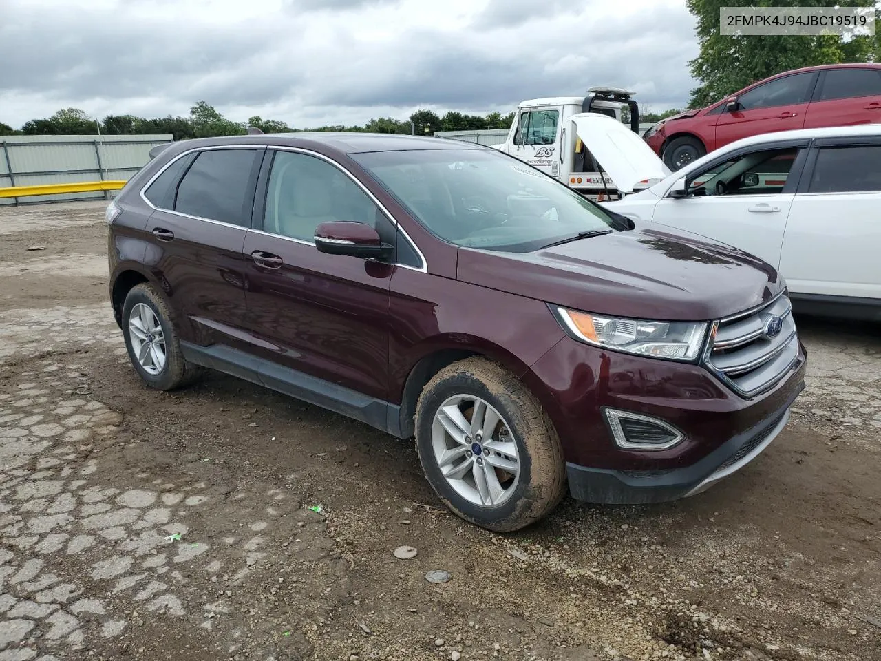 2018 Ford Edge Sel VIN: 2FMPK4J94JBC19519 Lot: 69022824