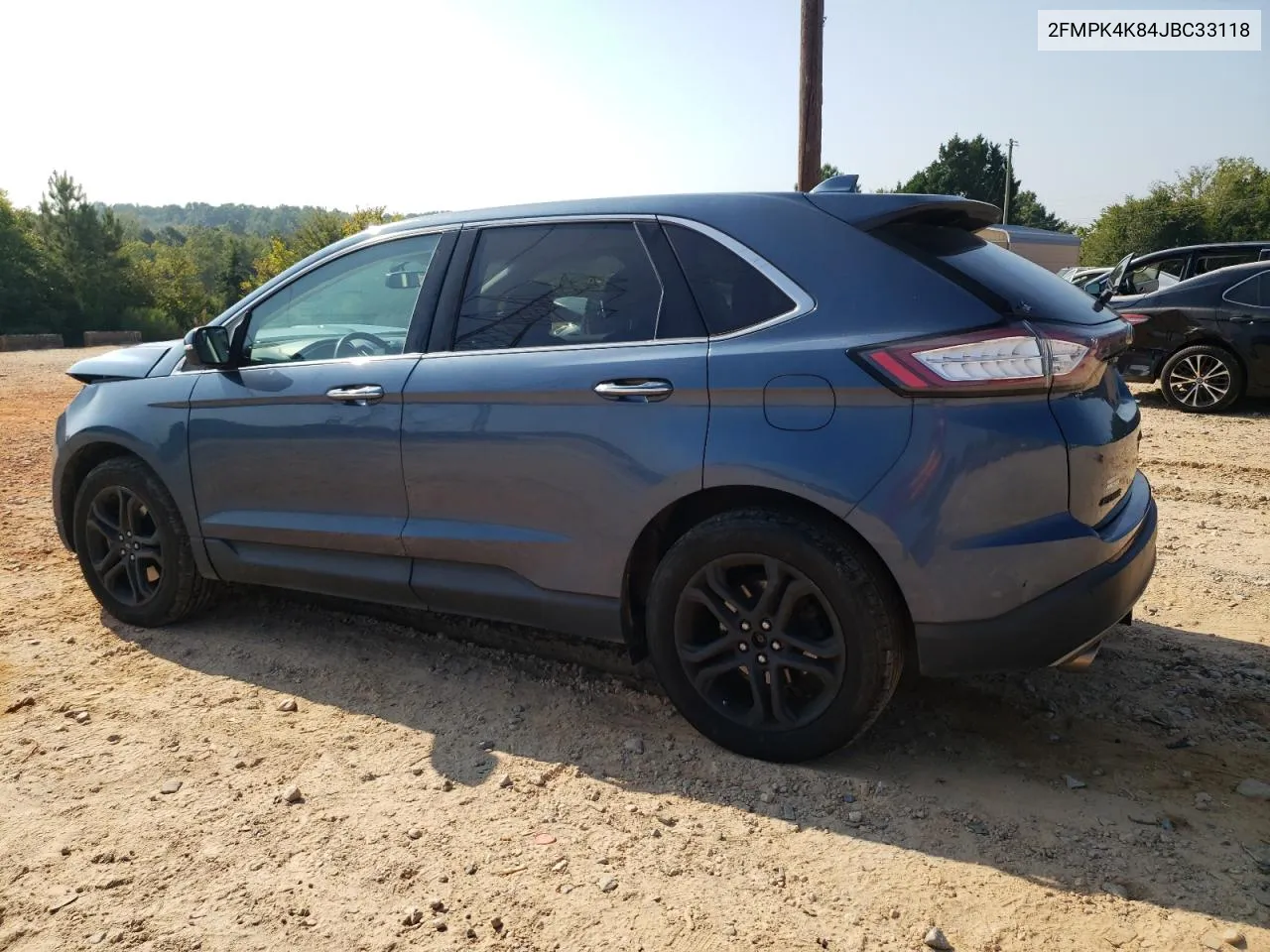 2018 Ford Edge Titanium VIN: 2FMPK4K84JBC33118 Lot: 69228724