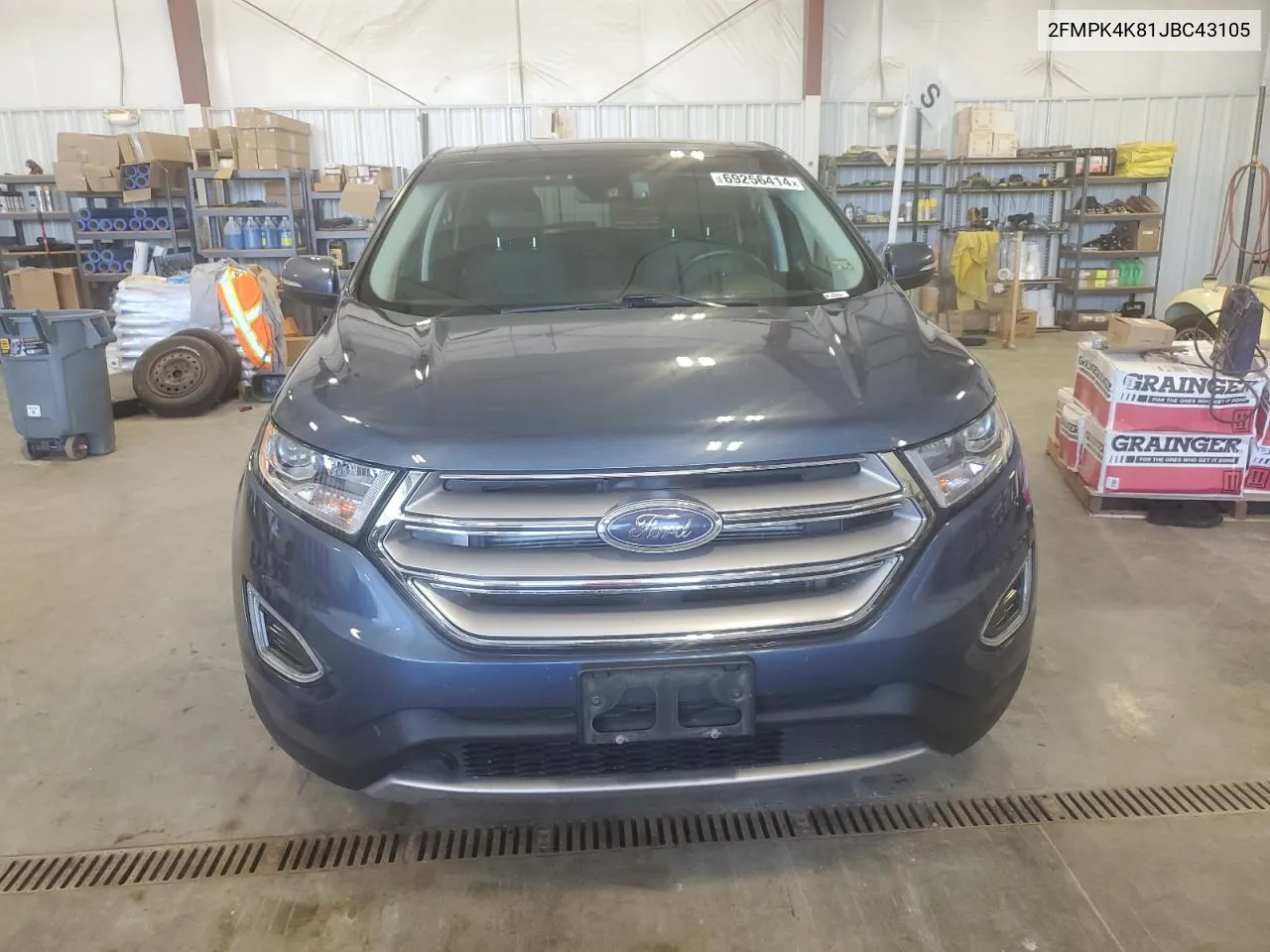 2018 Ford Edge Titanium VIN: 2FMPK4K81JBC43105 Lot: 69256414