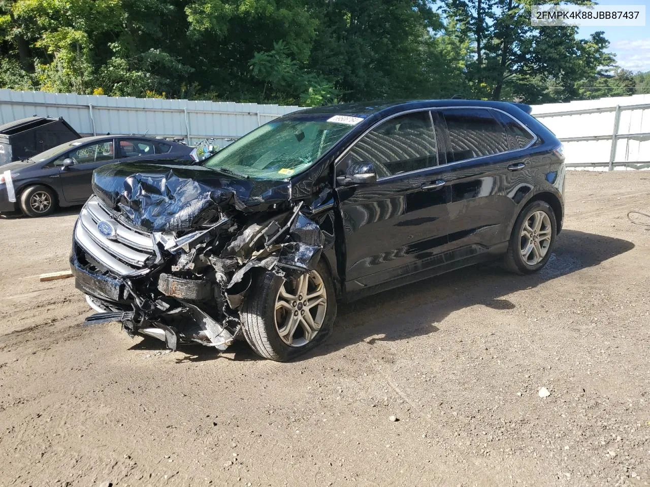 2FMPK4K88JBB87437 2018 Ford Edge Titanium