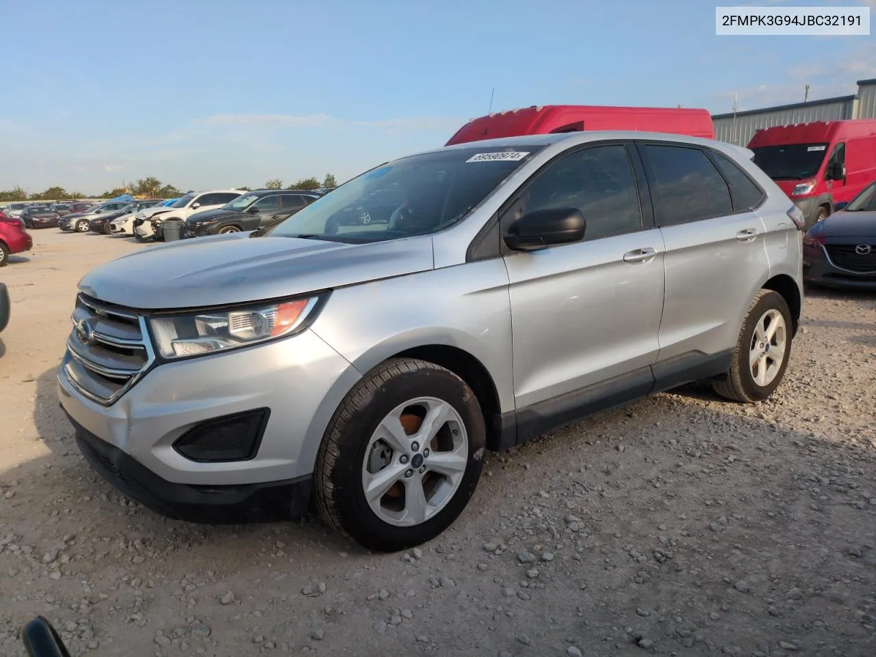 2FMPK3G94JBC32191 2018 Ford Edge Se