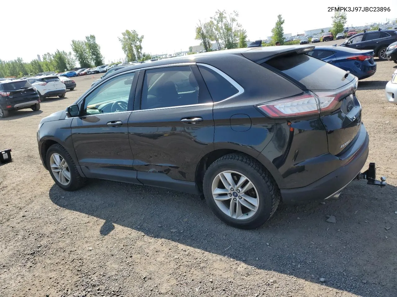 2018 Ford Edge Sel VIN: 2FMPK3J97JBC23896 Lot: 69628084