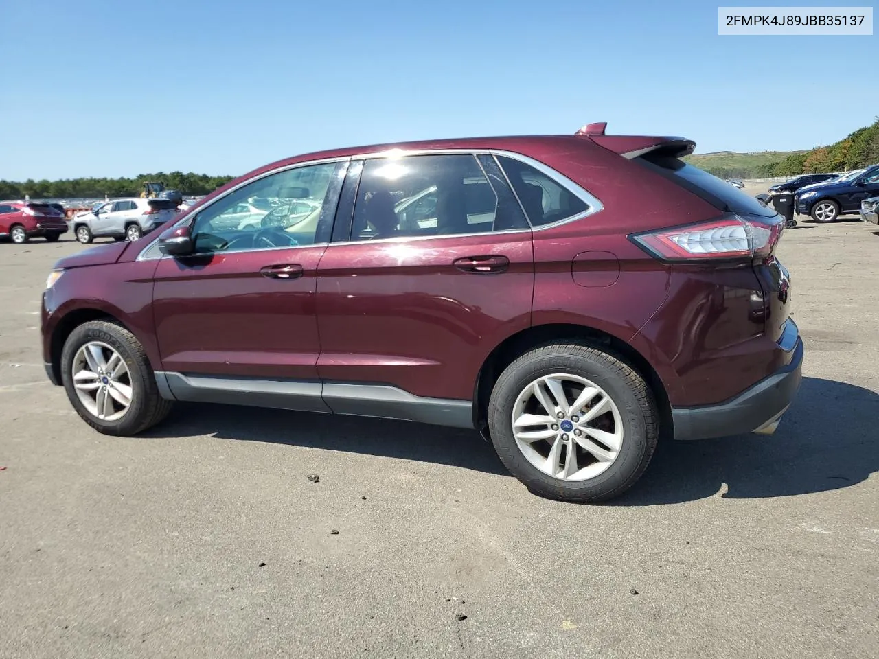 2018 Ford Edge Sel VIN: 2FMPK4J89JBB35137 Lot: 69756094